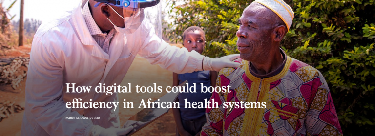 How digital tools could boost efficiency in African health systems