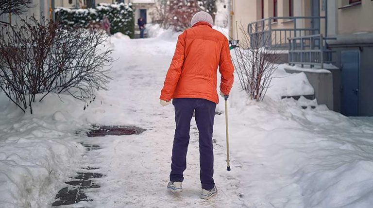 Best Practices for Ice Melt Application at Senior Care Facilities