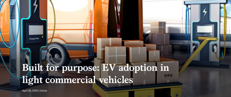 Built for purpose: EV adoption in light commercial vehicles