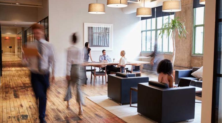 Reworking Retail Space into Coworking Offices
