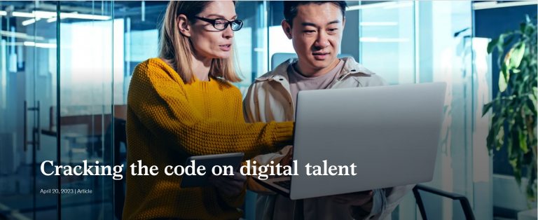 Cracking the code on digital talent