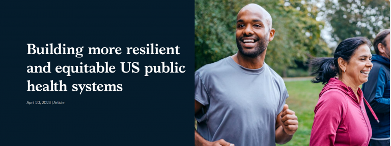 Building more resilient and equitable US public health systems