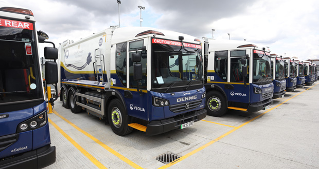 Westminster Council unveils electric RCV fleet powered by waste