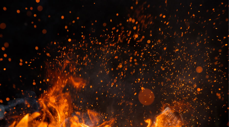 fire sparks