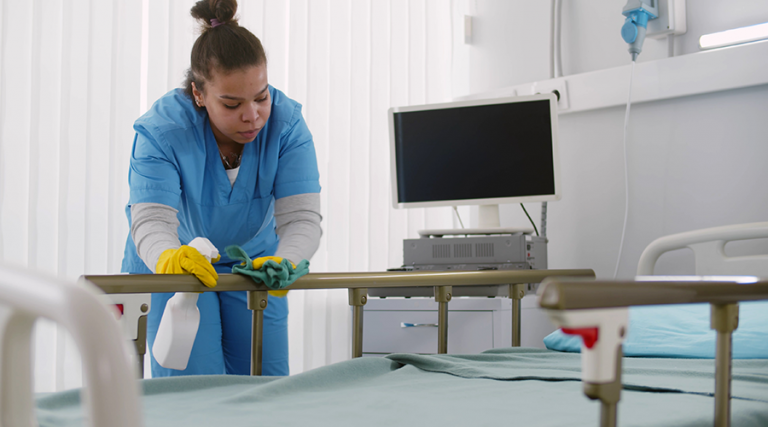 Team Strategy for Effective Healthcare Cleaning