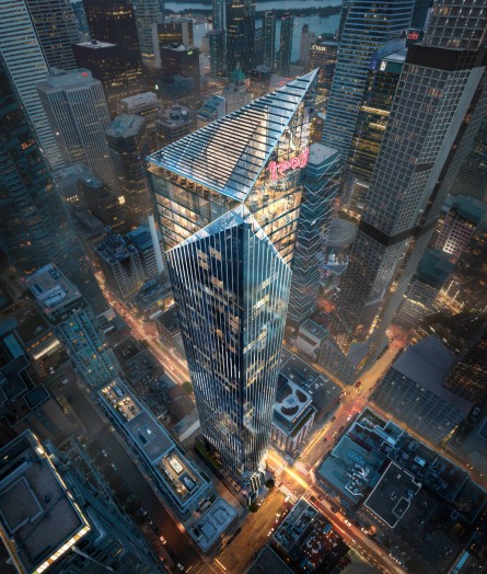 Plans for $800M luxury skyscraper in Toronto