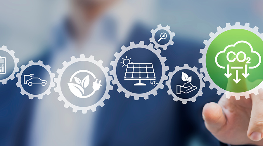 icons for carbon reduction