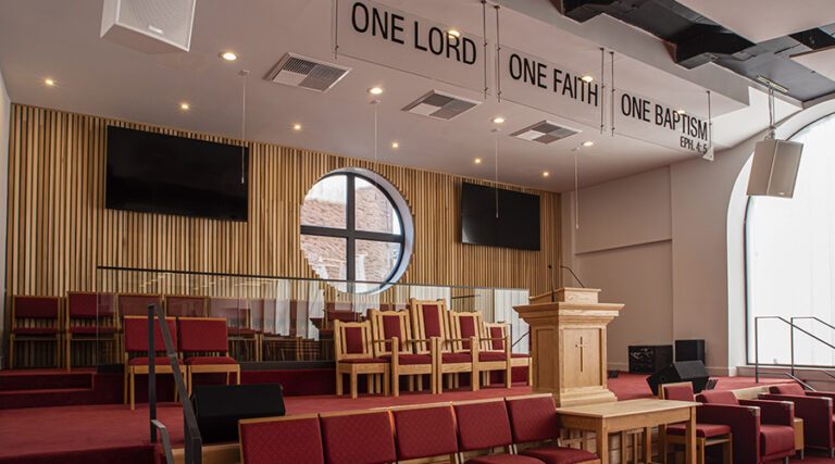 From Manufacturing Facility to Mixed-use Church Complex