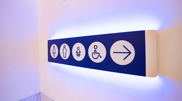 Effective Signage Enhances Wayfinding in Senior Care Facilities