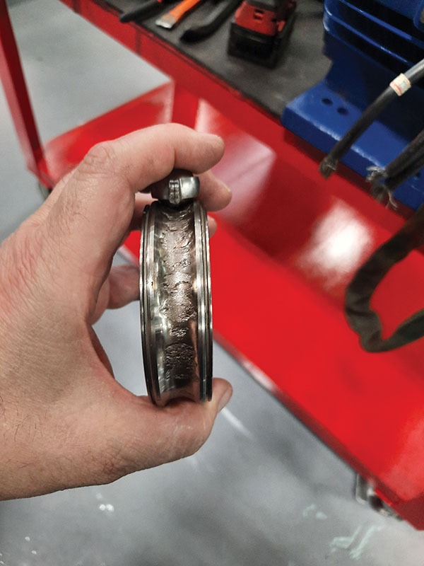 Bearing Fluting With Shaft Brushes?