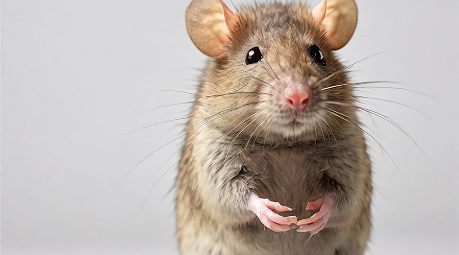 up close image of a mouse 