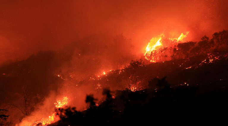 Los Angeles County Healthcare Facilities Battle Wildfires