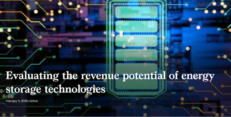 Evaluating the revenue potential of energy storage technologies
