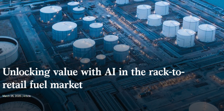 Unlocking value with AI in the rack-to-retail fuel market