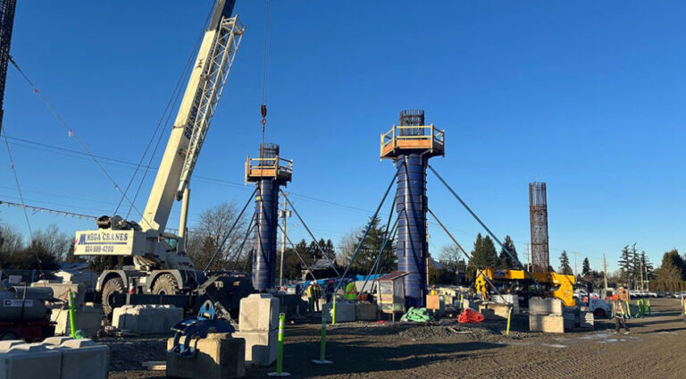 Construction underway on Surrey Langley SkyTrain
