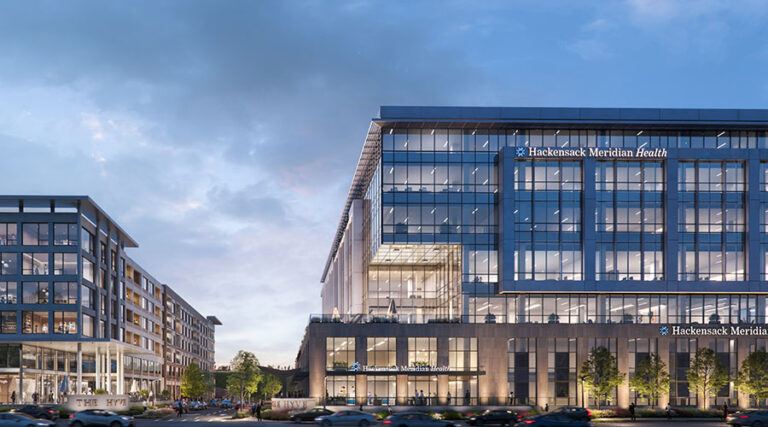 Construction Tops Off at Hackensack Meridian Health and Wellness Center